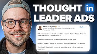 LinkedIn Thought Leader Ads: Full Step-by-Step Tutorial (2026)