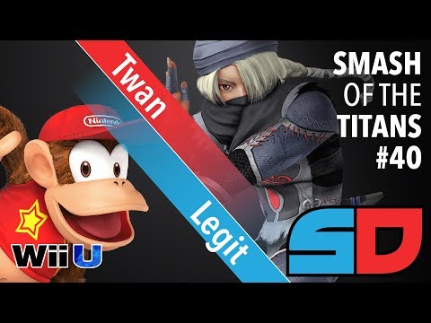 Smash of the Titans #40 - Winner Finals: CL|Legit (Diddy Kong) vs GT|Twan (Sheik)