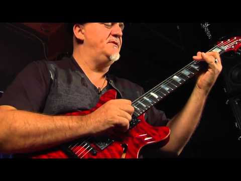 FRANK GAMBALE with his Carvin FG1 guitar performs Pathfinder