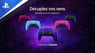 Manette sans fil DualSense - Coloris Galactic Purple, Starlight Blue et Nova Pink disponibles | PS5