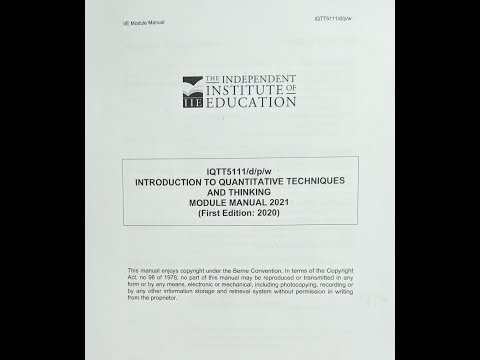 IQTT5111 Unit 7 Collab Session 24.06.2021