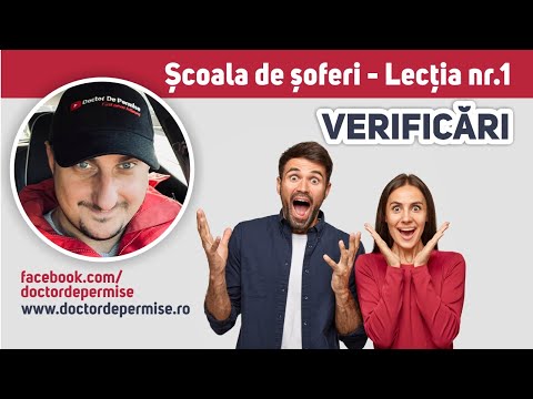 Driving school - lesson no. 1 - checks