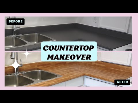 Transform Your Countertop In Minutes with Contact Paper!