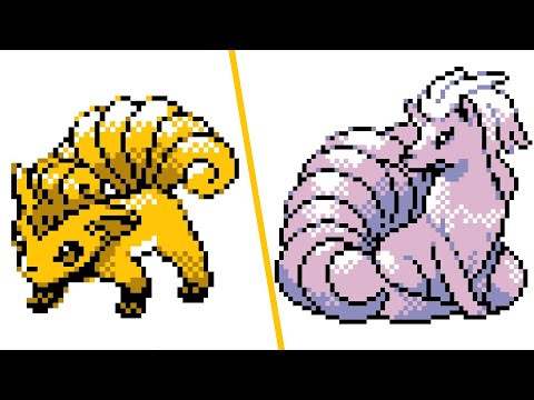 Shiny Vulpix in Pokemon Silver after only 119 random encounters (Fire Monotype #2)