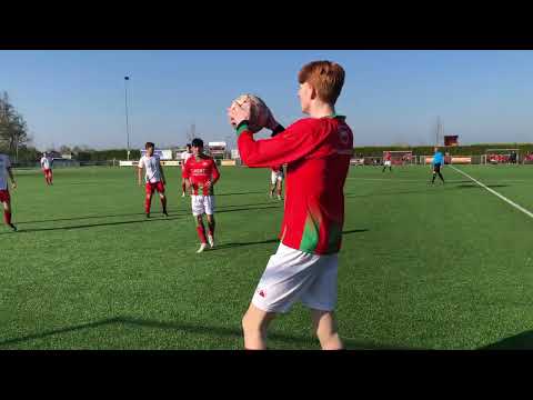 NSV46 Jo 19-1 tegen DSO Jo 19-2 de Eerste helft 5-2