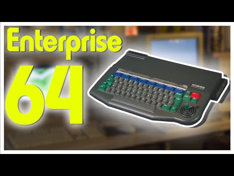 We received an Enterprise64 and it seems unopened! Let's try it for the first time.