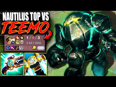TEEMO ON DESPAIR vs my Full AP Nautilus Top Lane Build (HE CANT EVEN PLAY) 💀💀 | s15 Gameplay