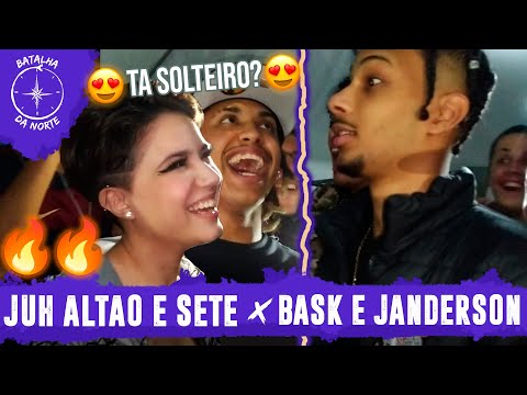 [DEU EM CIMA?😍😂] Juh Altão e Sete x Bask e Janderson | FINAL | 25ª Batalha da Norte | Santana | SP