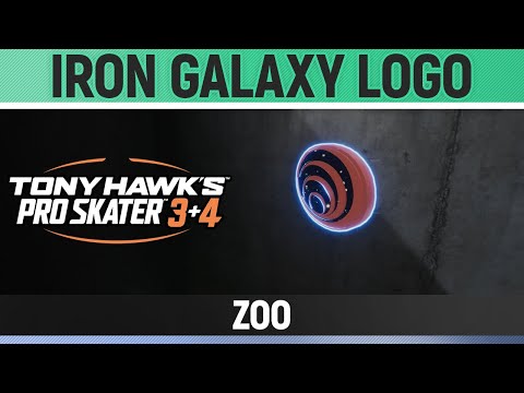Tony Hawk's Pro Skater 3+4 - Zoo - Iron Galaxy Logo Location