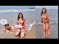Sonakshi Sinha Zaheer Iqbal Enjoying Hot Honeymoon In Beach After Marriage Both Looks Too Happy