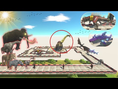 Escape From Prehistoric Mammals - Last Survivor - Dinosaur Arena - Animal Revolt Battle Simulator