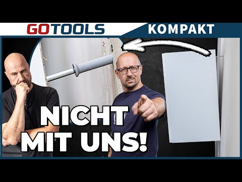 Gotools klärt auf! Richtig befestigen - Dübel ja oder nein! Die Experten klären auf!