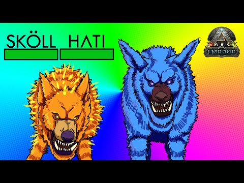 SKOLL I HATI AKA FENRIR BOSS! | ARK FJORDUR [18]