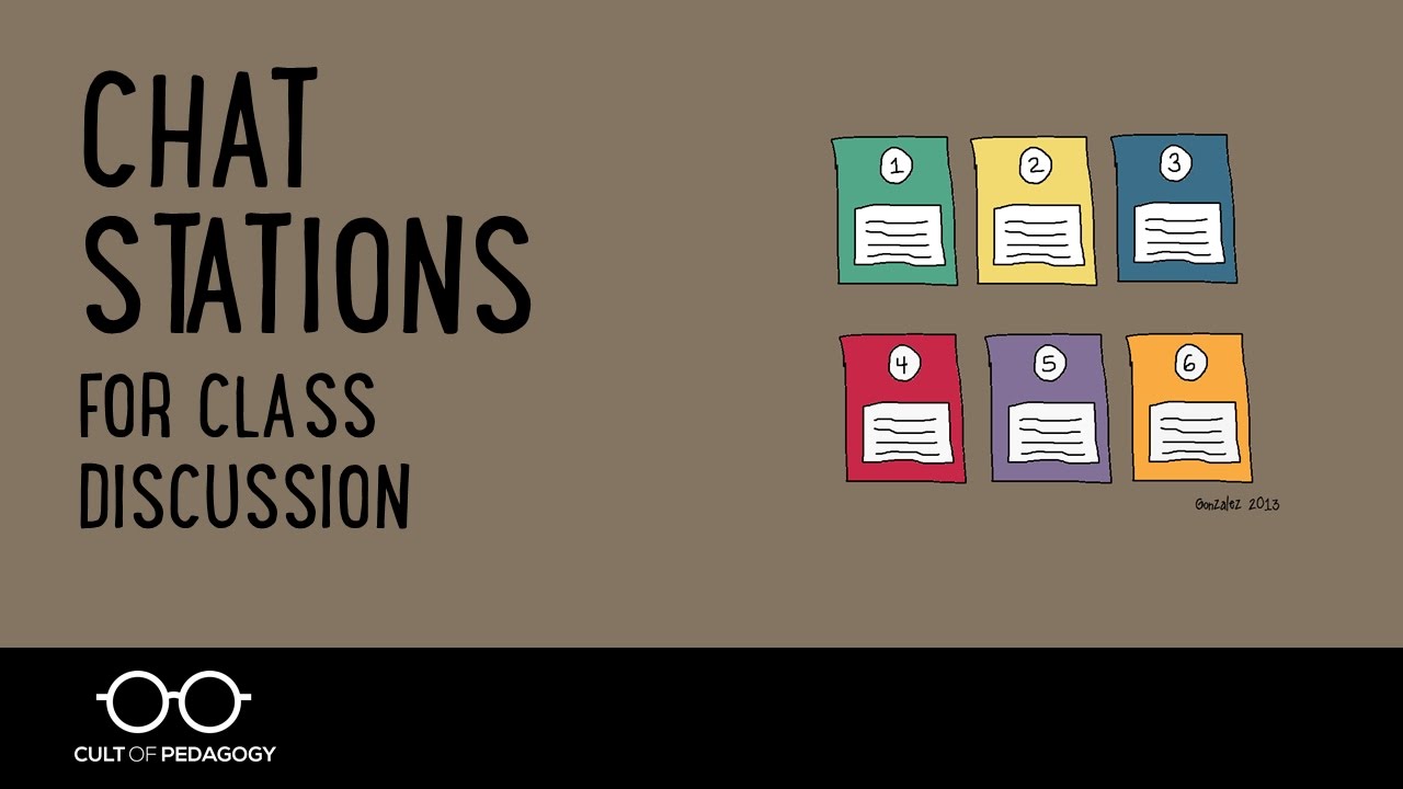 Chat Stations for Class Discussion