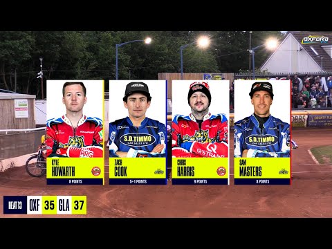 Heat 13 | Oxford vs Glasgow | Championship | OXFORD SPEEDWAY TV 2025