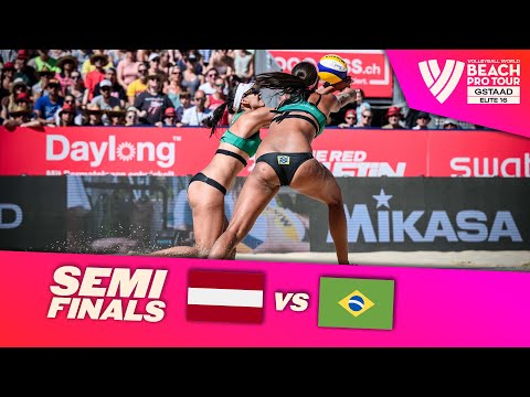 Kravcenoka/Graudina vs. Duda/Ana Patrícia - Semi Final Highlights Gstaad 2022 #BeachProTour
