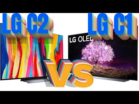 LG C2 OLED TV vs LG C1 - COMPARISON