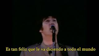 The Beatles - I feel fine subtitulada español (Live At Shea Stadium 1965)