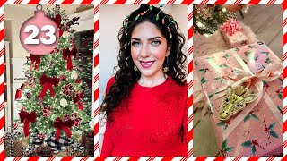 VLOGMAS 2024 ❄ Day 23 | Festive Work Outfit & Christmas Eve Prep