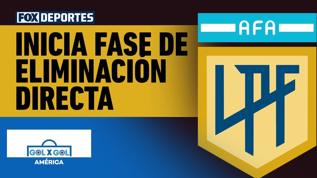 ⚽🔥 ¡FASE DE ELIMINACIÓN DIRECTA! | Inician los playoffs de la liga de Argentina | GolXGol