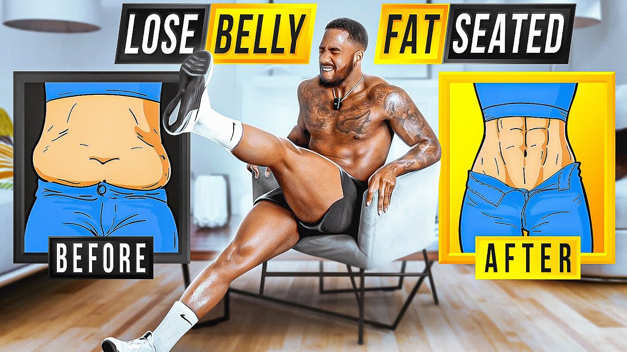 10 DAY - 10 MIN FUPA CHAIR WORKOUT To Lose BELLY FAT!