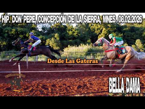 BELLA DAMA - CLASICO HIPICO DON PEPE, CONCEPCIÓN DE LA SIERRA, MISIONES. 08.02.2026