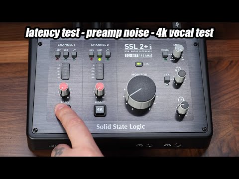 Solid State Logic SSL2 & SSL2+ MKII - Review, Features & Latency Test