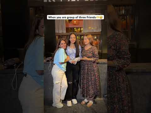 Three friends🫶😅 #youtubeshorts #youtubeindia #ytshort #bestfriend #bff #shorts #comedy #funny