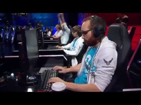 Highlights and Sounds of the Game from Cloud 9 vs Samsung Blue Quarter Finals | S4 Worlds 2014