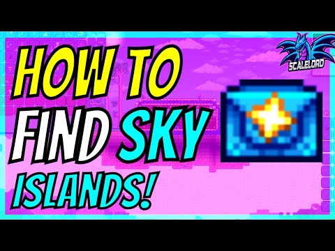 Terraria How to Find Sky Islands (EASILY!)