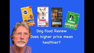Dog Food Review: Does Higher price mean healthier?  Pedigree
