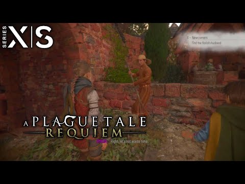 A Plague Tale Requiem Newcomers Find the Florist's Husband Gameplay Walkthrough | Requiem Game 2022