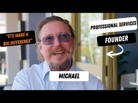 Michael - GBSS video testimonial for Sydney video production company Viewix