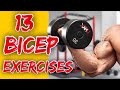 13 EFFECTIVE BICEP EXERCISES (DUMBBELLS ONLY)