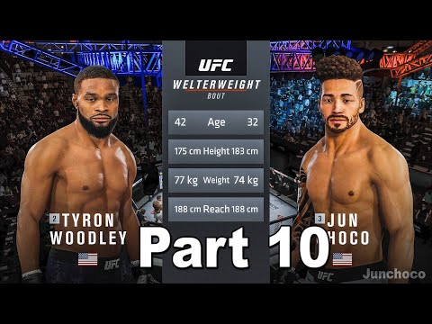 EA Sports UFC 4 Walkthrough Gameplay Part 10 — Jorge Masuidal | Tyron Woodley