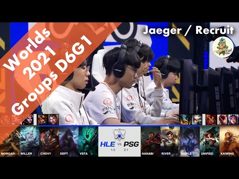 HLE(Willer ヴィエゴ) VS PSG(Maple サイラス) D6G1 ハイライト Group C - Worlds 2021 Group Stage by YAMA