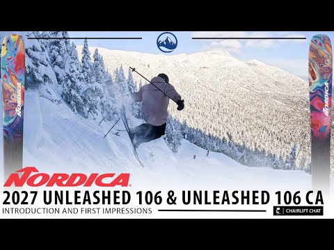 2027 Nordica Unleashed 106 & Unleashed 106 CA Introduction and First Impressions with SkiEssentials
