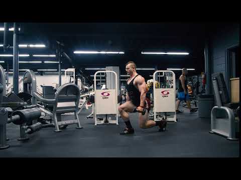 Dumbbell Walking Lunge