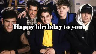 New Kids on the Block - Happy Birthday [Lyrics]