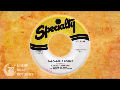 Camille Howard - "Barcarolle Boogie" (SPECIALTY) 1952