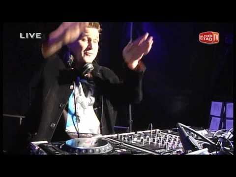 DJ Galaga - live - bij Alphen's Glazen huis 2010 (sessie 1)