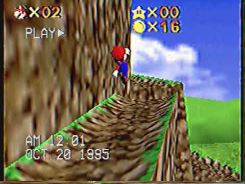 Octember '95   Ultra Mario Beta 64 Mountain Level Footage Showcase Part 2