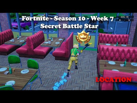 Fortnite - Season 10 - Week 7 - Secret Battle Star Location