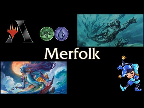 Blue Green Merfolk - Historic Magic Arena Deck - September 8th, 2021