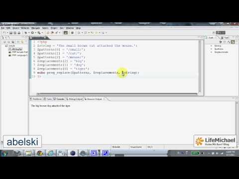 The Preg_replace Function In Php