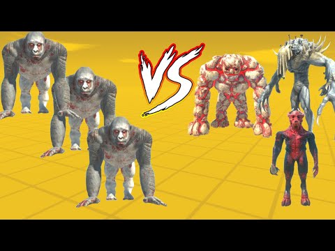 X3 GORO AGAINST X3 INFERNALS - ANIMAL REVOLT BATTLE SIMULATOR