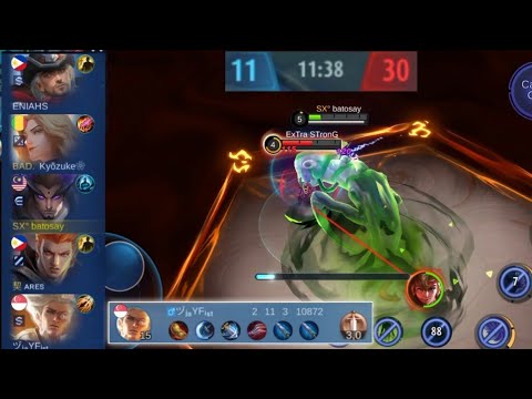 IMPOSSIBLE COMEBACK WITH TOXIC TEAMMATE | YU ZHONG GAMEPLAY - MLBB