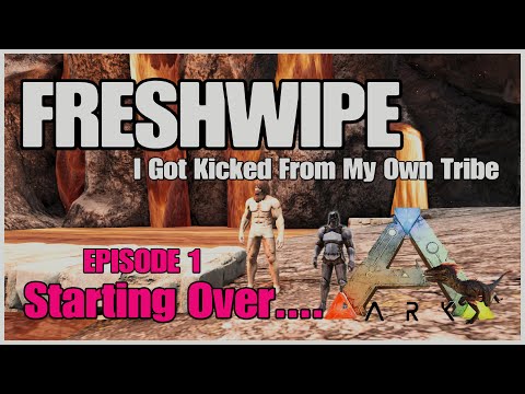 ARK PvP | DAY 1 of Wipe | Claiming Rathole & getting raided #valhalla