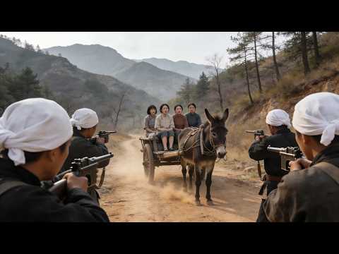 強盜半路攔截驢車，殊不知車隊有高手！ #抗日
