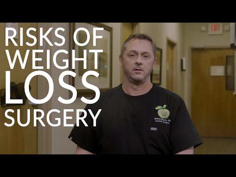 BARIATRIC SURGERY RISKS | The Risks to Weight Loss Surgery